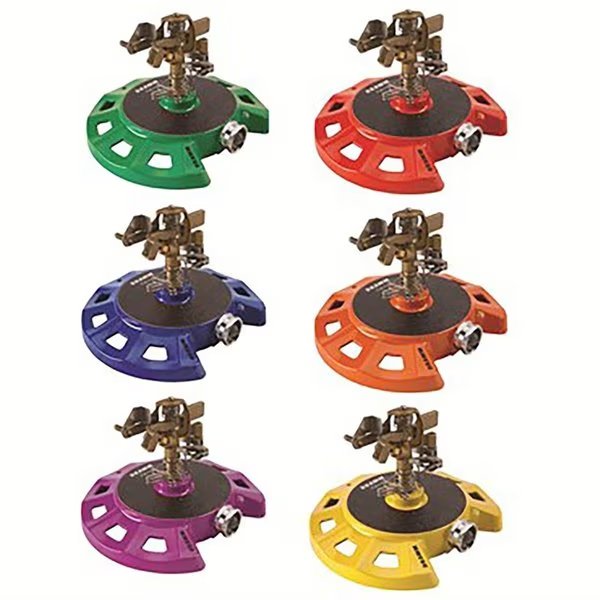 5281 sq. ft. Colorstorm Metal Ring Base Impulse Sprinkler, Dramm, Mfr#: 7806797